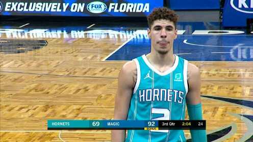 《NBA全场回放》NBA季前赛：黄蜂vs魔术第3节英文原声回放