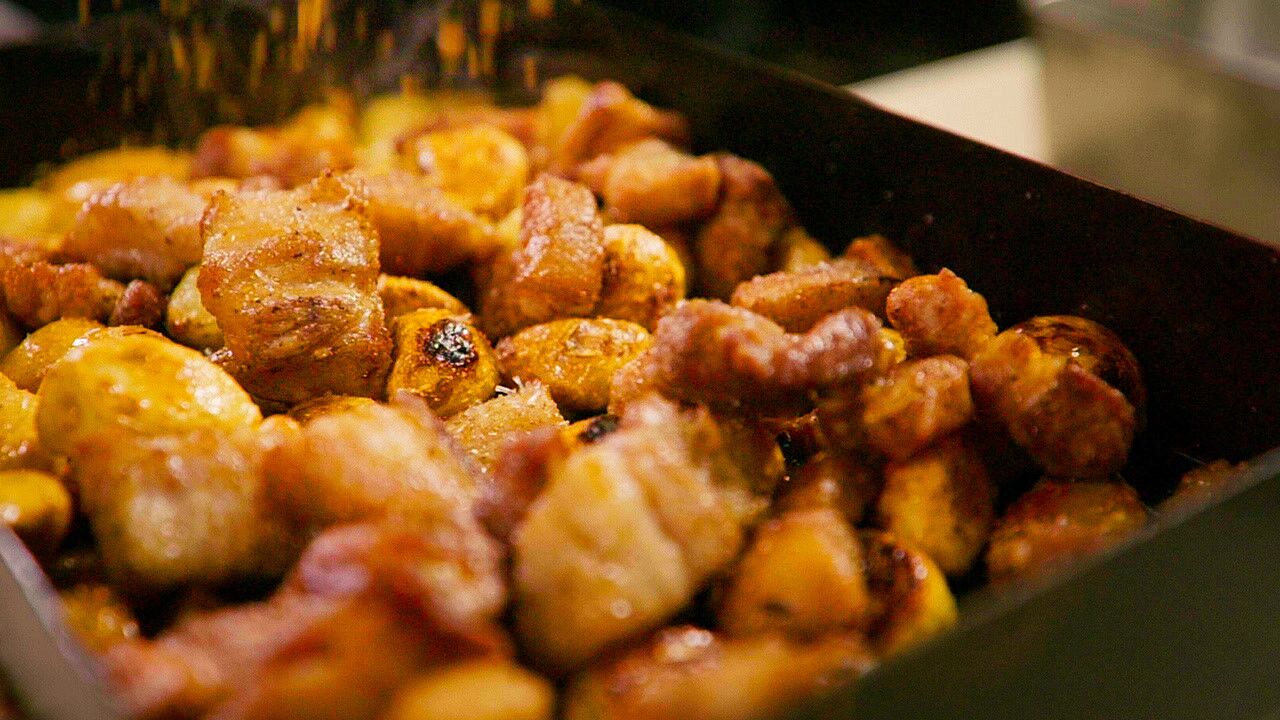 青岛戳子肉有多带劲?