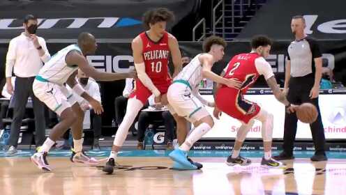 《NBA全场集锦》亲兄弟也不手软 三球飞扑倒地抢断球哥