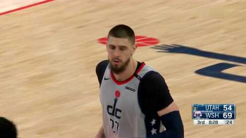 《NBA全场集锦》爵士vs奇才第3节中文解说回放