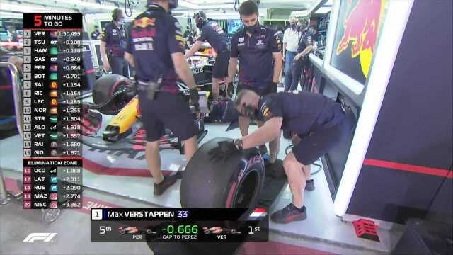 【原声】2021F1巴林大奖排位赛 全场回放