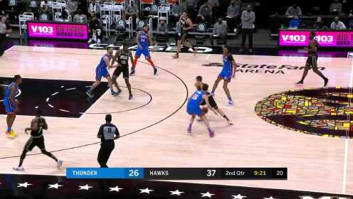 《NBA全场集锦》【原声】雷霆93-116老鹰 老鹰兵不血刃主场大胜雷霆取七连胜