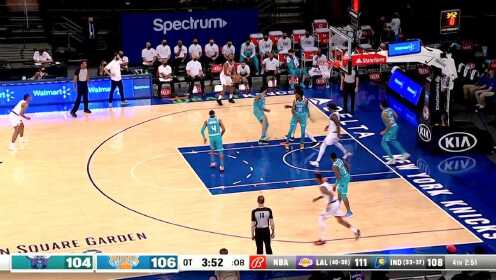 《NBA全场集锦》发挥球队领袖作用 兰德尔假突真传助飞伯克斯三分穿心