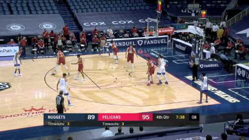 《NBA全场集锦》【纯享】掘金vs鹈鹕精华回放 约基奇火力全开击败鹈鹕