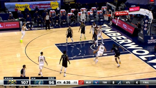 《NBA全场集锦》有三分我就不投 戈登飞起双手虐筐