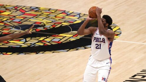《NBA全场集锦》【球星】恩比德vs老鹰集锦 手感冰凉17+21错失关键上篮