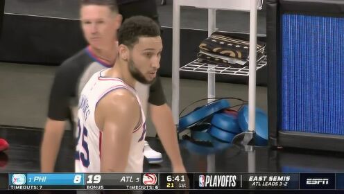 《NBA全场集锦》费城vs老鹰第1节中文解说回放
