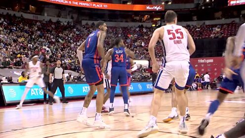 《NBA全场集锦》【球星】坎宁安vs尼克斯集锦 神准三分砍24+7拿下首胜