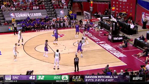 《NBA全场集锦》篮下起飞无人能挡 贝加兰暴扣写意轻松