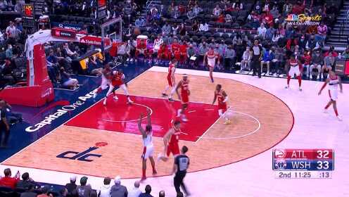 《NBA全场集锦》手感来了防不住 比尔里突外投连得5分