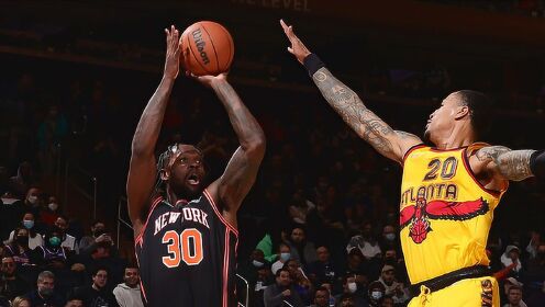 《NBA全场集锦》【球星】兰德尔vs老鹰集锦 独砍25分12篮板外线三分接连飚中