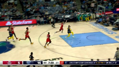 《NBA全场集锦》安德森极限长传 布鲁克斯篮下暴扣
