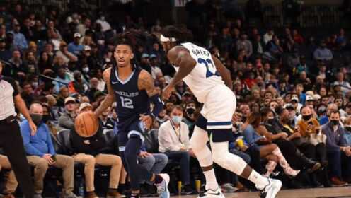 《NBA全场集锦》【球星】莫兰特vs森林狼集锦 16分9助连送飞饼