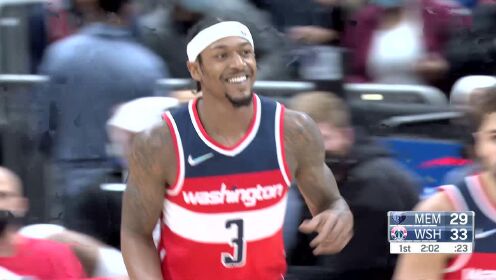 《NBA全场集锦》【原声】灰熊87-115奇才 华盛顿人多点开花七人得分上双