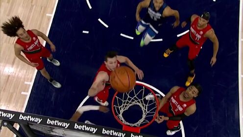 《NBA全场集锦》【球星】唐斯vs开拓者集锦 全场砍下27分13板 送给对手五连败