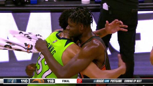 《NBA全场集锦》【原声】森林狼110-118魔术 班巴27分终结森林狼六连胜