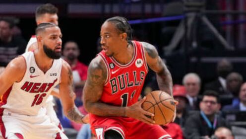 《迈阿密热火》【球星】德罗赞vs热火集锦 37+6+9飞天遁地战斧劈扣