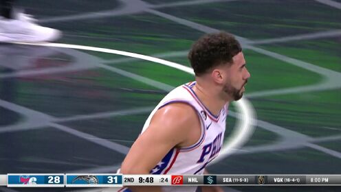《NBA全场集锦》NBA常规赛：费城vs魔术第2节英文原声回放