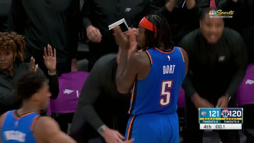 《NBA全场集锦》没能改写结局！奇才最后一攻失误丧失绝杀机会
