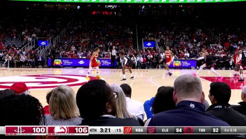 《NBA全场集锦》战术清晰明了！亨特底角诛心三分一发入魂