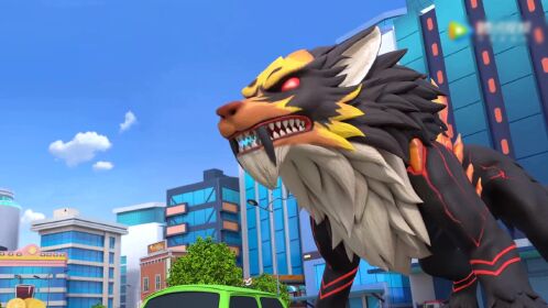 铠兽超人解决危机,守护人类