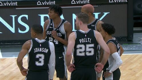 《NBA全场集锦》【回放】马刺vs爵士第1节中文解说回放