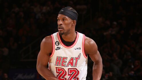 《NBA全场集锦》【球星】巴特勒vs尼克斯集锦 全场10+3+5攻传一体串联全队