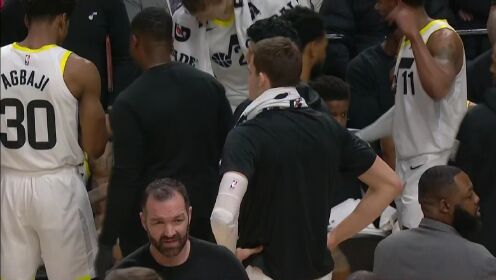 《波特兰开拓者》NBA常规赛：爵士vs开拓者第1节 中文解说回放