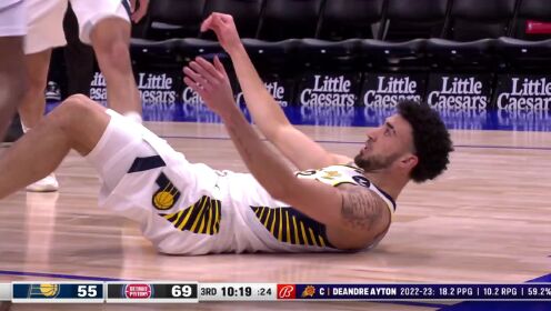 《NBA全场集锦》【原声】步行者97-117活塞 怀斯曼18+14约瑟夫老骥伏枥