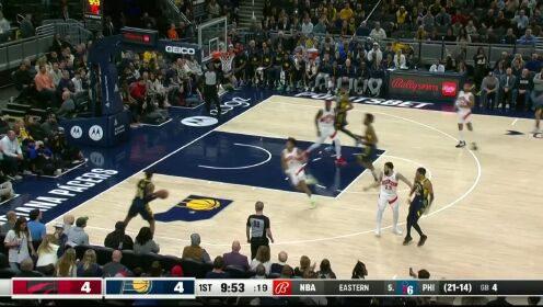 《NBA全场集锦》眼观六路耳听八方！内姆布哈德炮弹直传助攻史密斯上篮打进
