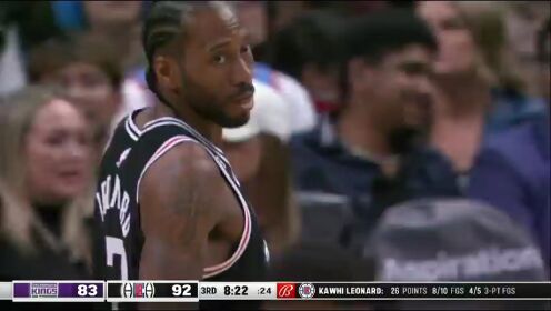 《洛杉矶快船》【回放】NBA常规赛：国王vs快船第3节中文解说回放