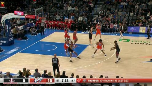 《俄克拉荷马雷霆》【回放】NBA常规赛：火箭vs雷霆第1节中文解说回放