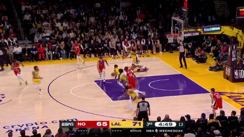 洛杉矶湖人_NBA常规赛：鹈鹕102-120湖人_【回放】鹈鹕vs湖人中文解说全场回放_高清