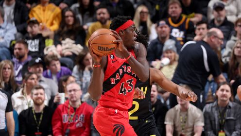 【球星】西亚卡姆vs爵士集锦 全场21 10 5攻传兼备串联全队