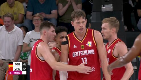 《FIBA》付豪篮下强势打成2+1 瓦格纳空接暴扣完成回应