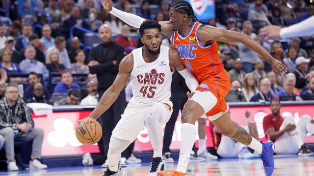 米切尔vs雷霆集锦 全场20+5+5难阻球队失利