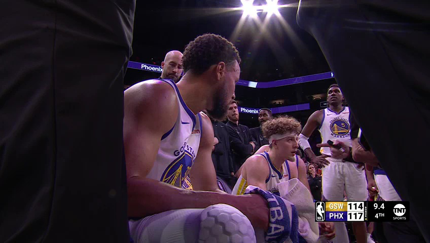 回放nba常规赛勇士vs太阳第4节英文原声回放