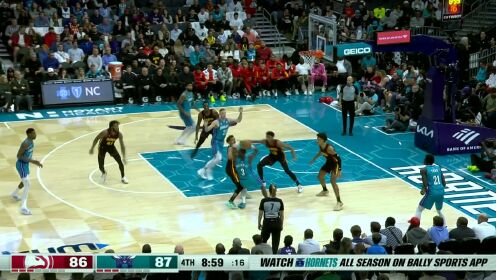 《NBA全场集锦》进攻状态完全在线！萨迪克·贝连续冲击篮下上篮扣篮轻轻松松