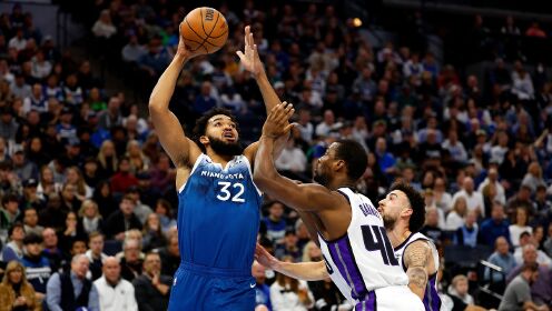 《NBA全场集锦》【球星】唐斯vs国王集锦 空砍27+11难阻失利