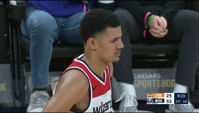 坎恩斯太攀蛇vs奇才第2节英文原声回放