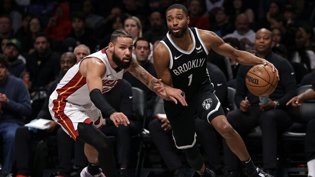 热火97-112篮网 布里奇斯24+6篮网轻取残阵热火