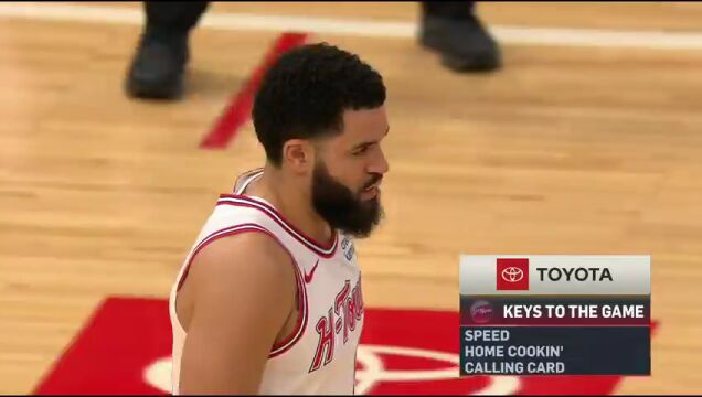 NBA常规赛：灰熊vs火箭英文原声全场回放
