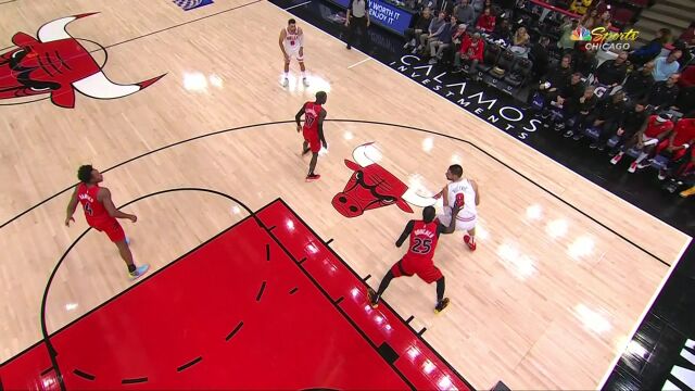 武切维奇vs猛龙集锦 13中8得到20分10篮板效率超高