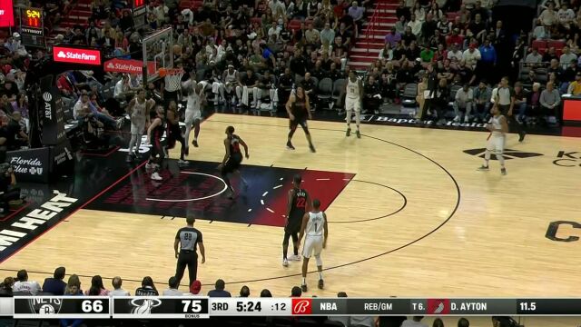 沃克vs热火集锦 替补登场拿下23分化身板凳奇兵