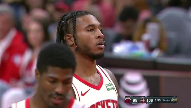  NBA季前赛：热火vs火箭第4节中文解说回放