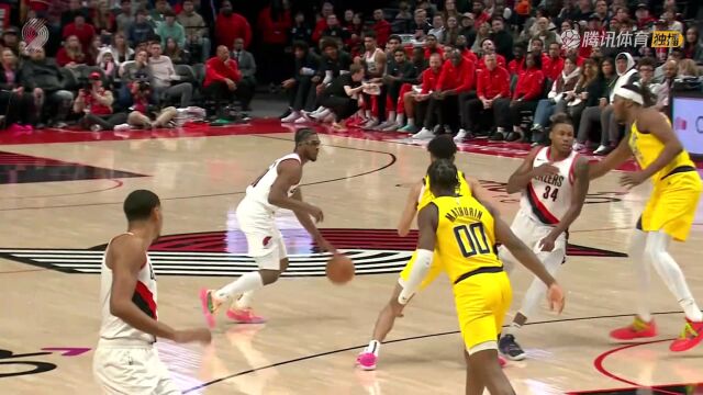 探花秀展现天赋！亨德森晃趴对手潇洒挑篮