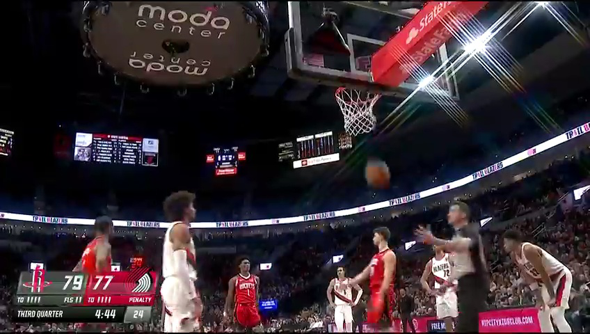 nba常规赛:火箭vs开拓者英文原声全场回放