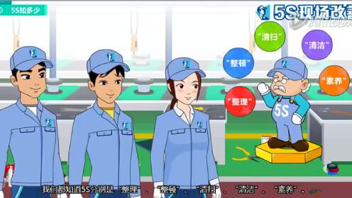 【班组长培训】《5s管理》第一集:5s知多少