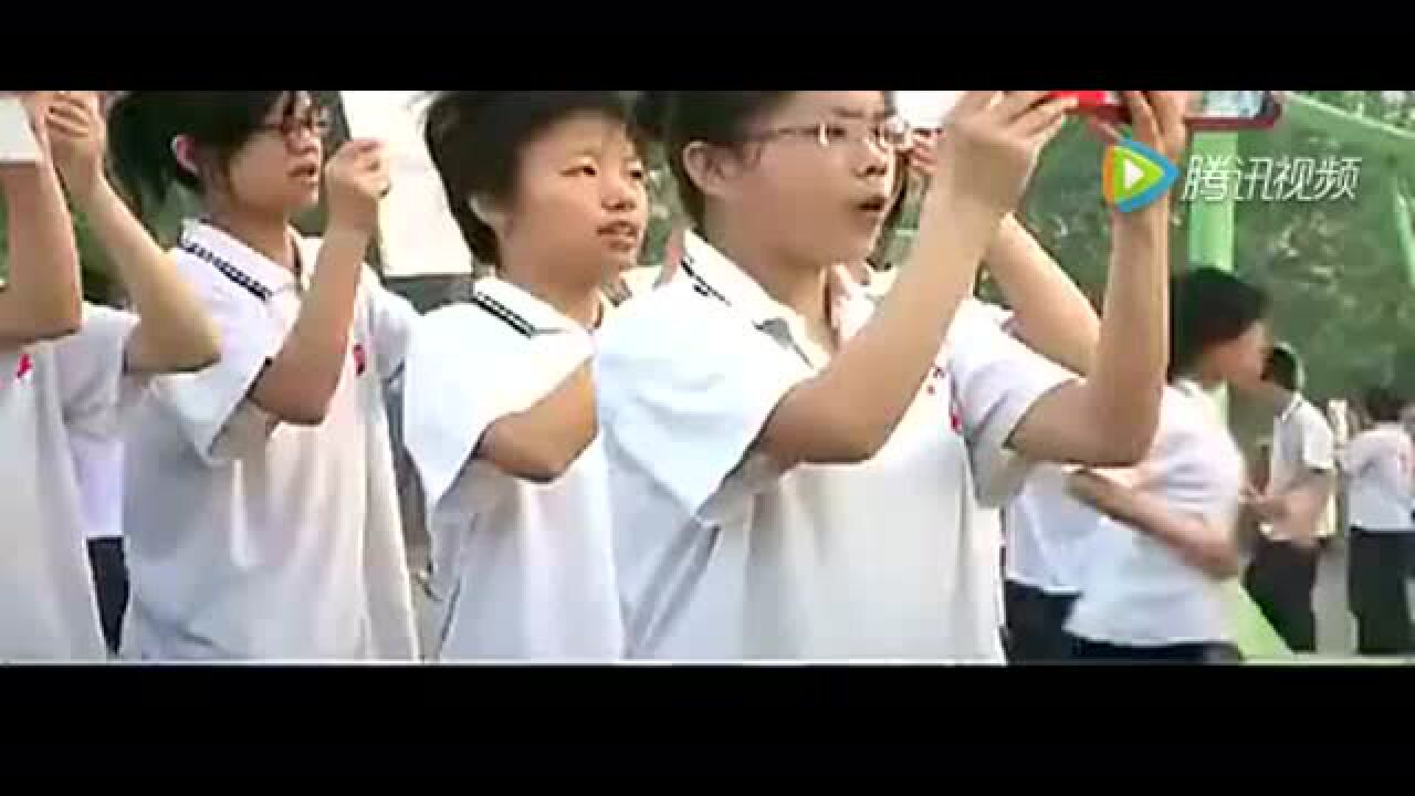 天下第一操！衡水中学跑操，场面震撼！_高清