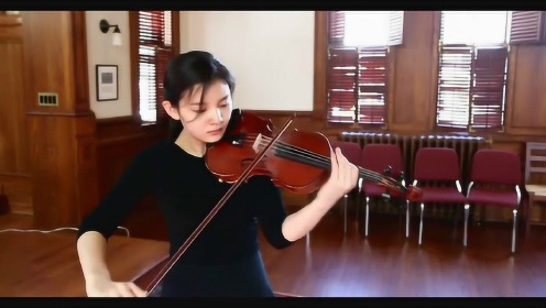 太美了，小提琴拉得真棒！谁能告诉我她是谁